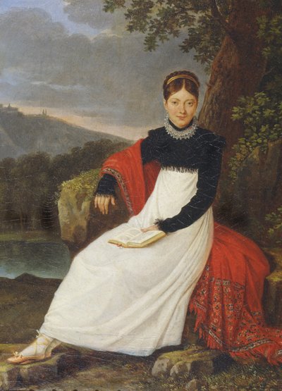 Porträt von Maria Carolina von Österreich, Königin von Neapel und Sizilien von Giuseppe Cammarano